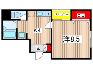 サンライズビルの物件間取画像